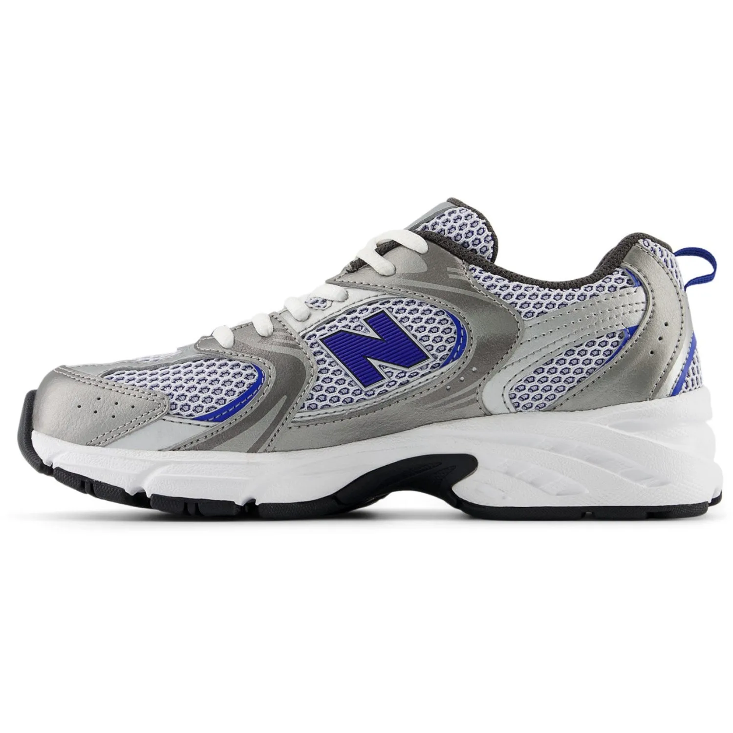 New Balance Dark Silver Metallic New Balance 530 Kids Lace