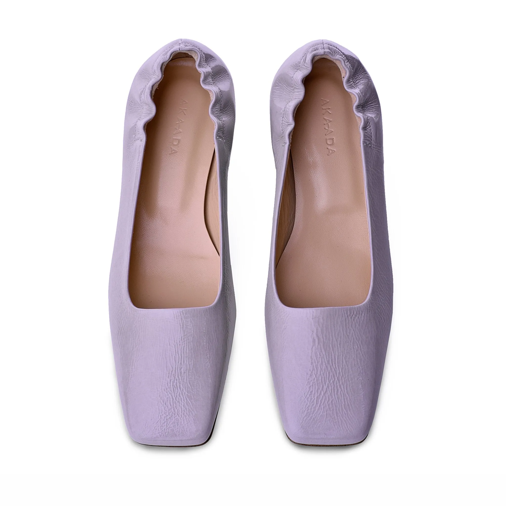 Nyoko Lilac Soft Naplak Pumps