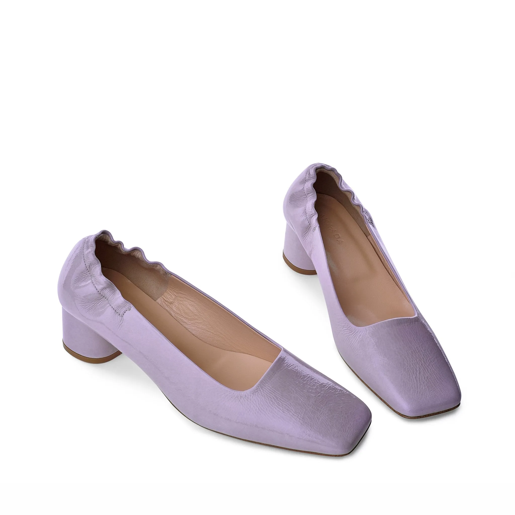 Nyoko Lilac Soft Naplak Pumps