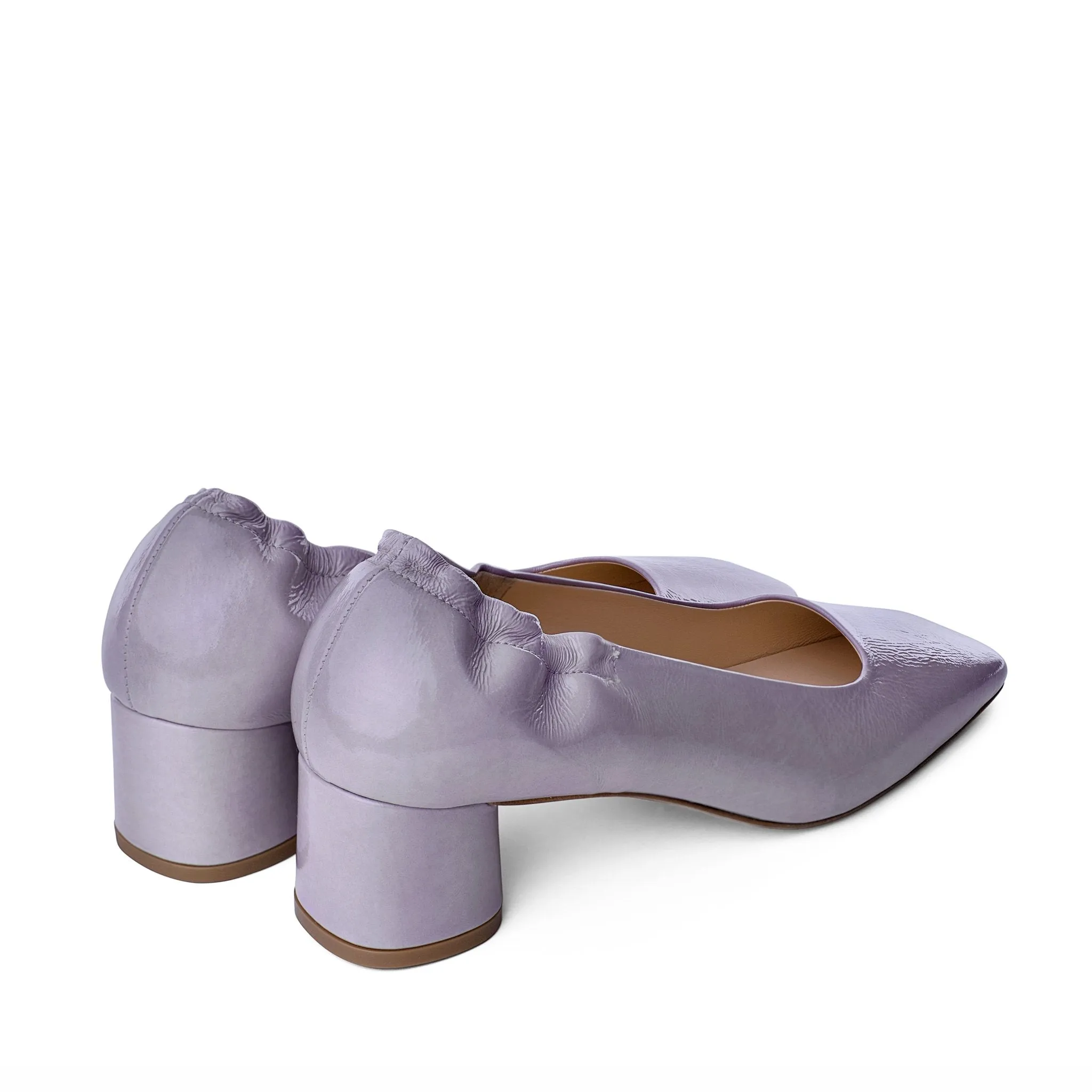 Nyoko Lilac Soft Naplak Pumps