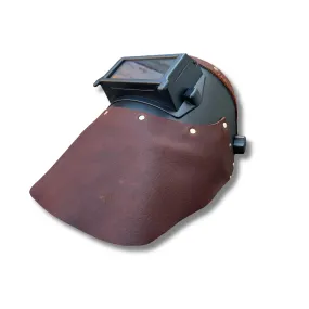 Outlaw Leather - Welding Hood - Brown Leather