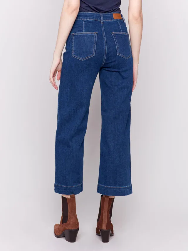 PATCH POCKET FLARE JEAN