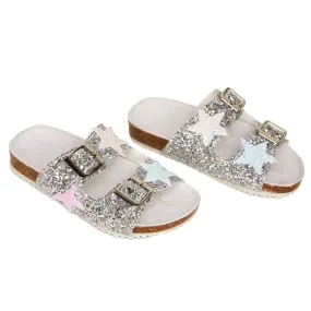 SKYE GLITTER STARS SANDALS