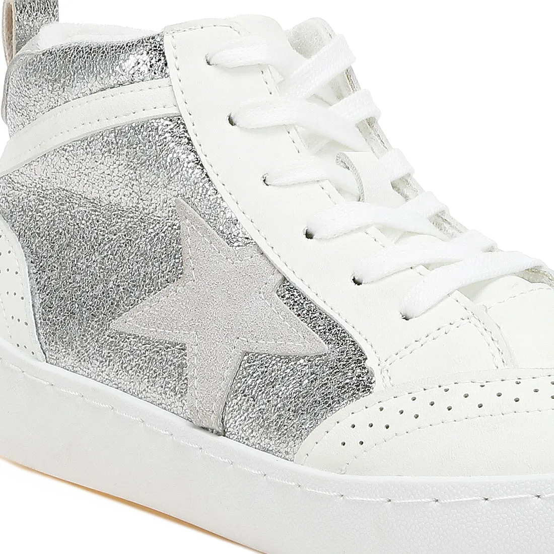 Star High Ankle Sneakers