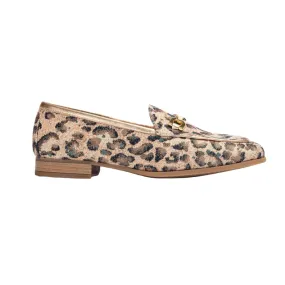 Unisa Womens Loafer Dalcy Metallic Leopard