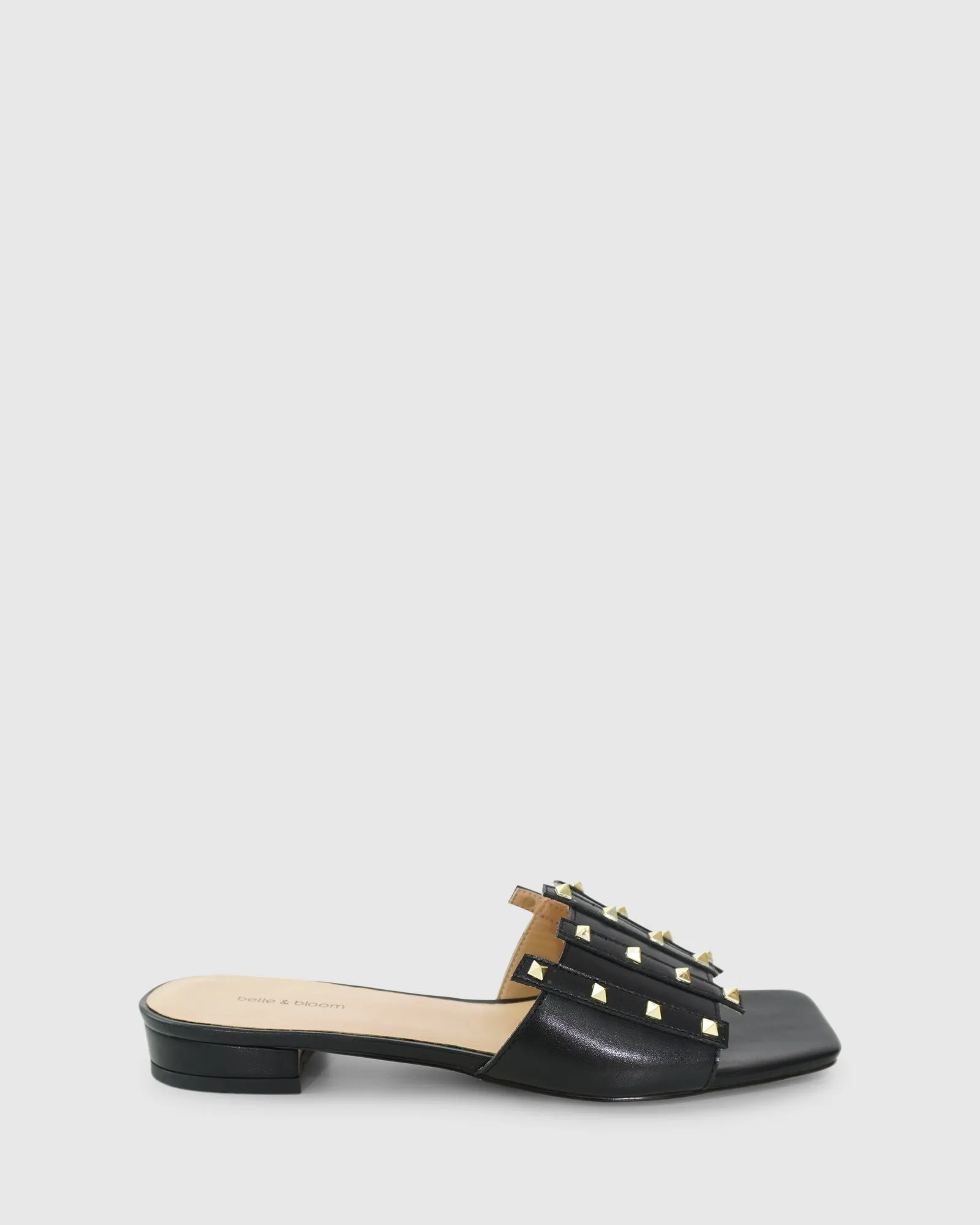 Until We Meet Stud Slide - Black