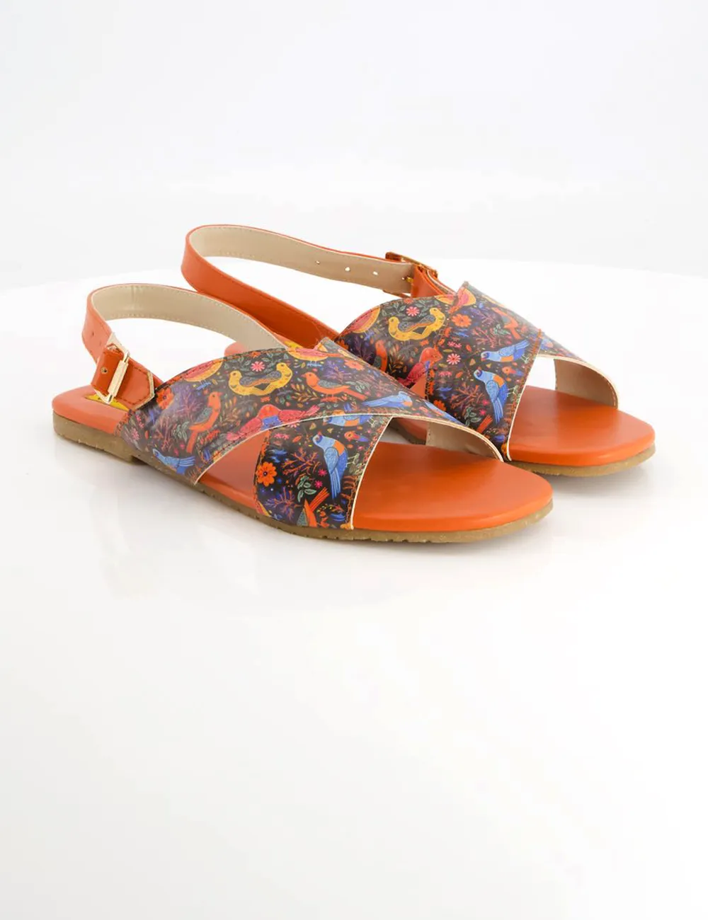 Women Graphic Kohati Flat Sandals